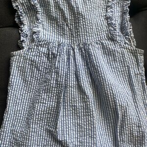 Blue Striped Women's Top